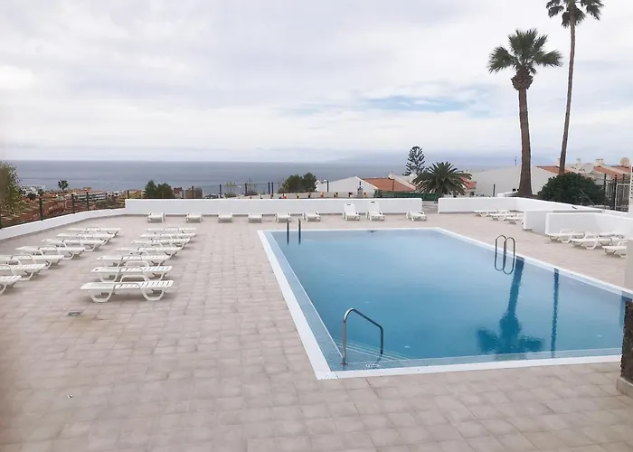 Apartamento Birgitt En Aloha Garden Con Vista Mar Y Piscina